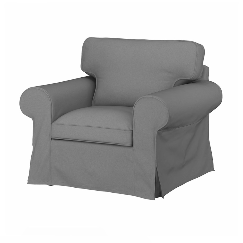 IKEA UPPLAND 904.727.26 cover for armchair, Remmarn light gray NEW